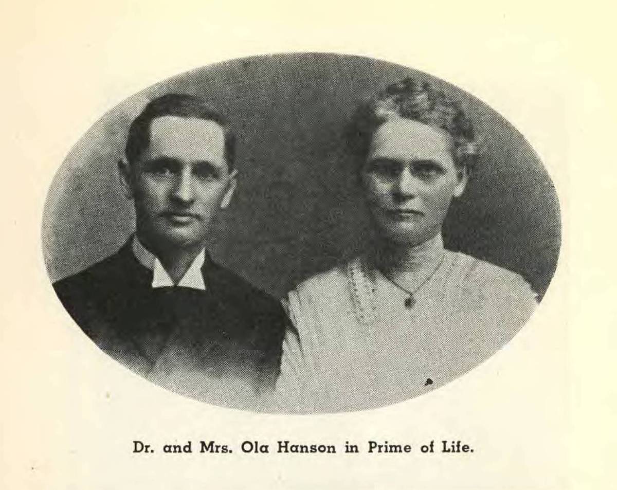 Rev Dr. Ola Hanson A Labau